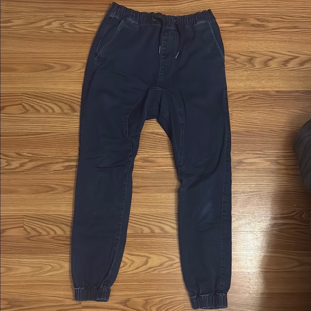 Zanerobe blue denim joggers size 30